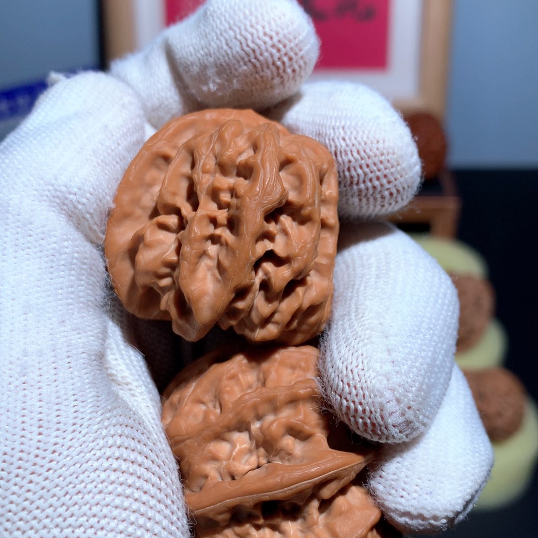 财****文玩核桃吊坠方块