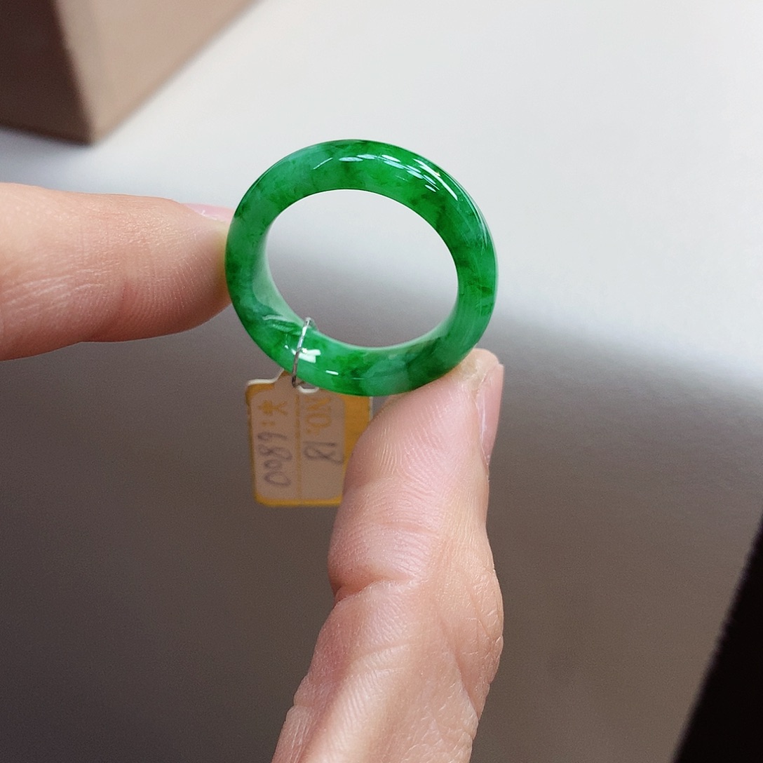 翡翠戒指未镶嵌18号