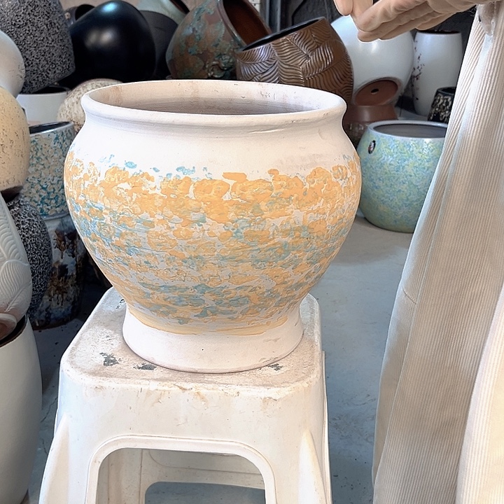 正品口25高27花盆……