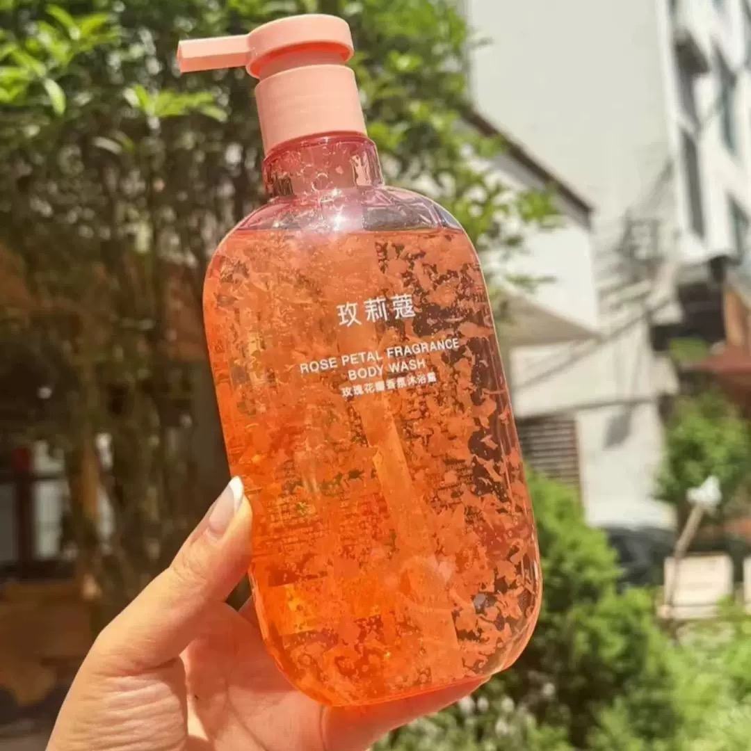 香氛花瓣沐浴露温和清洁持久留香滋润香体男女通用