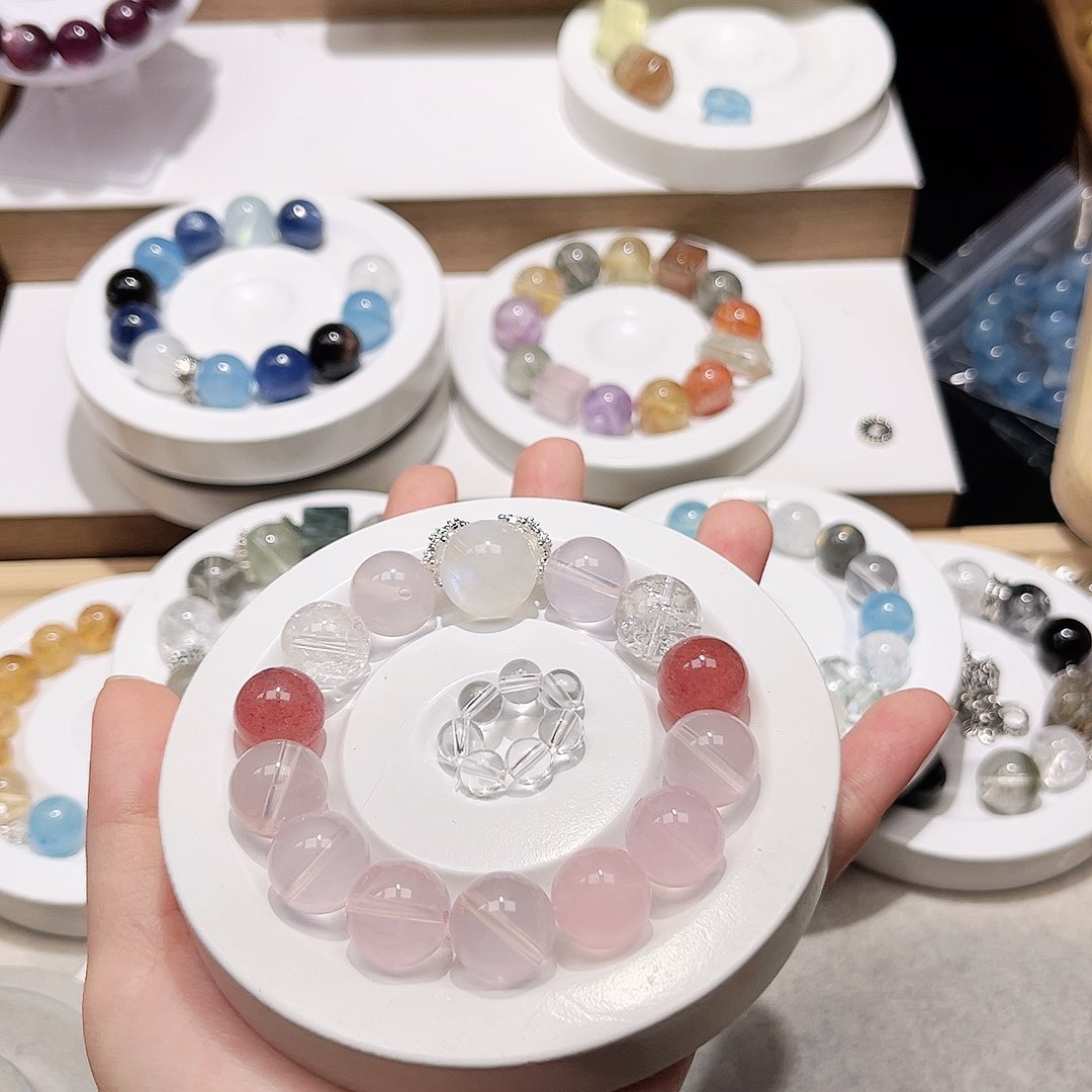 水晶手链未镶嵌财****～天然水晶