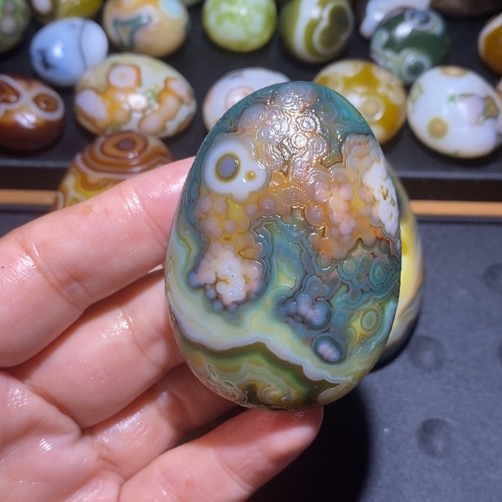 未镶嵌玛瑙/玉髓珠宝半成品164