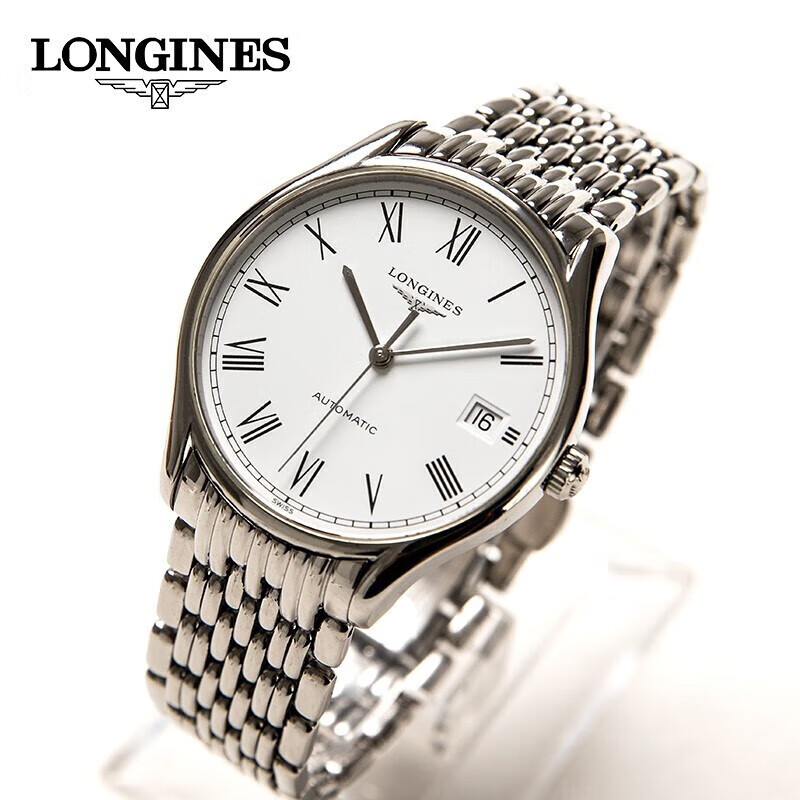 99新 Longines/浪琴 律雅男士机械表 新款机芯 