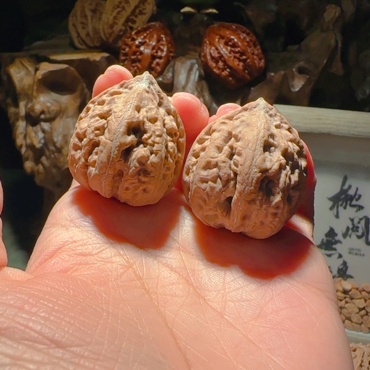 吊坠文玩核桃米子73