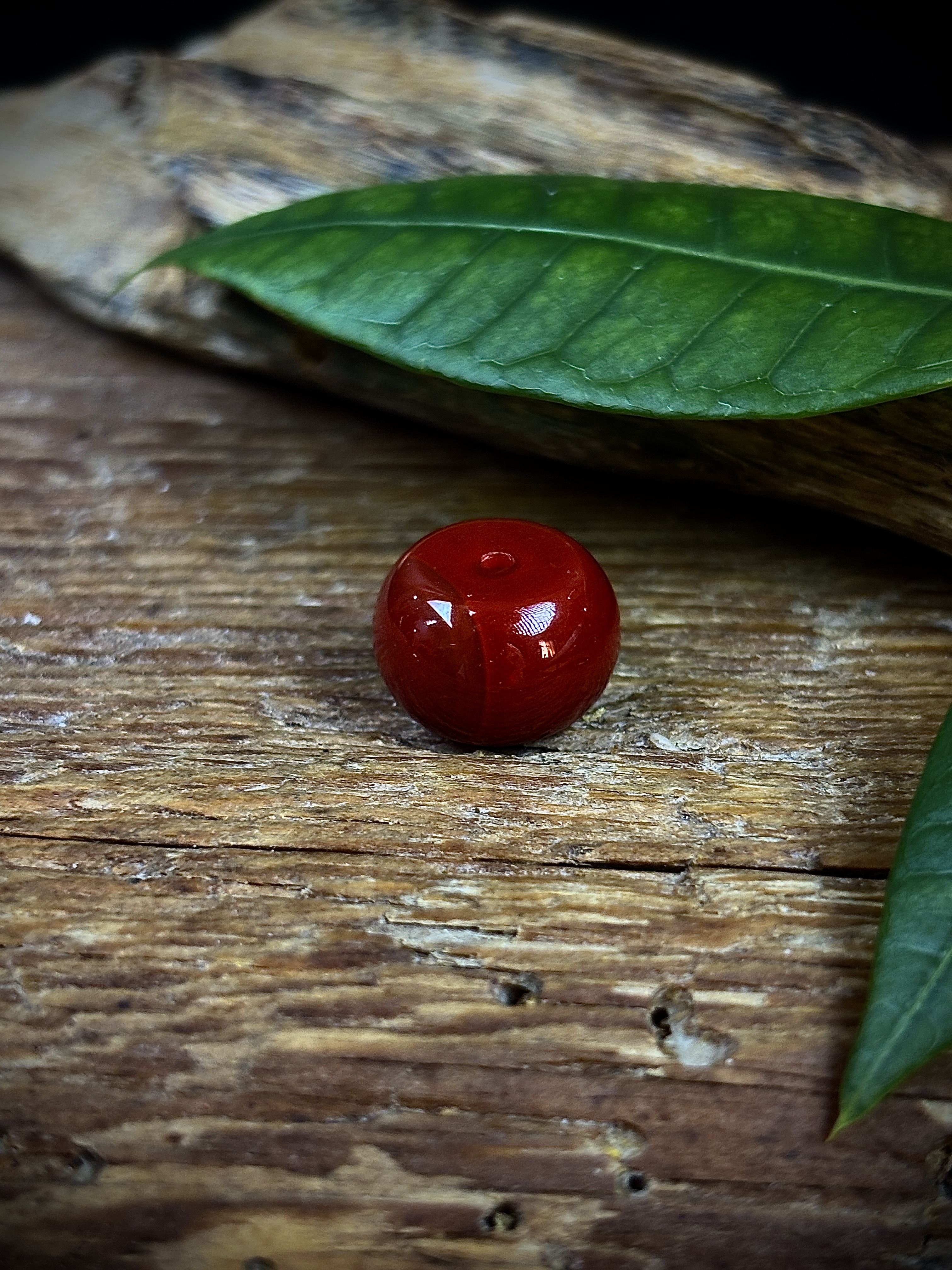 12mm算盘珠南红，拍21颗发成品手串，瓦西川料牛血红