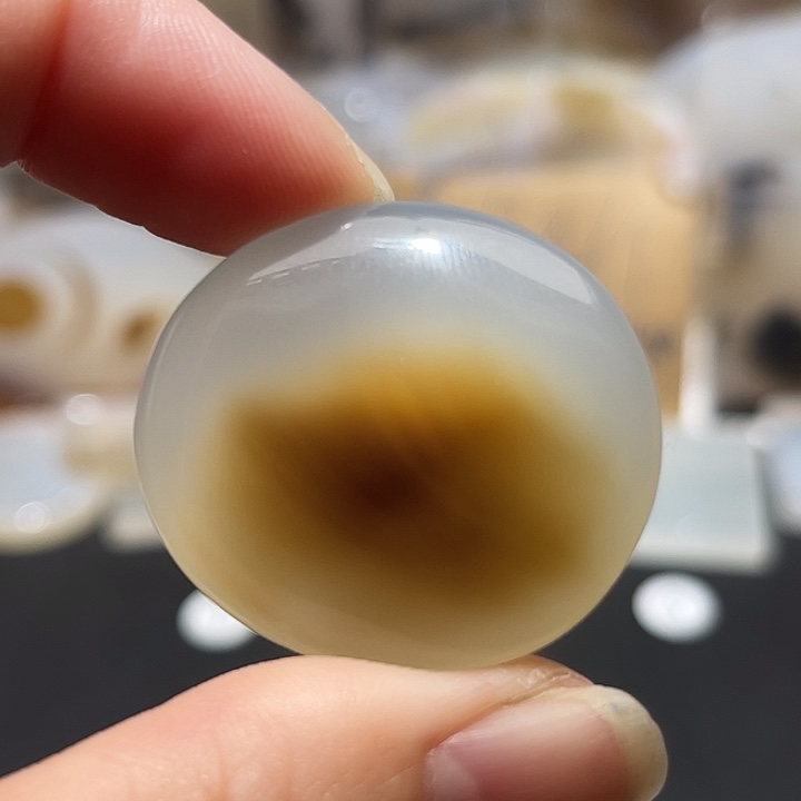 玛瑙/玉髓玉牌未镶嵌