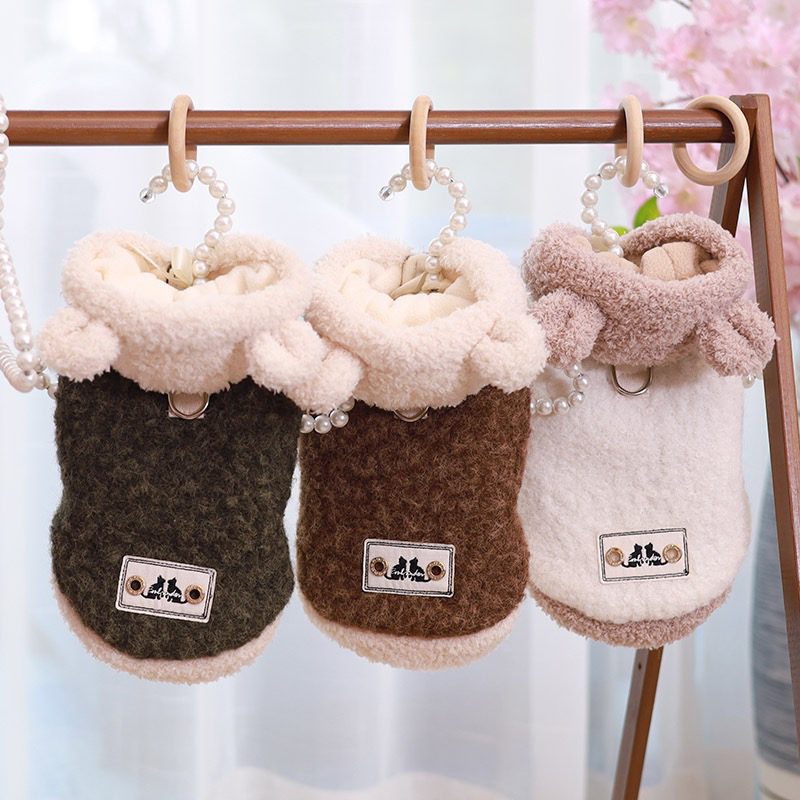 宠物衣服泰迪比熊约克夏小型犬狗狗冬装加厚棉衣小狗服装秋冬