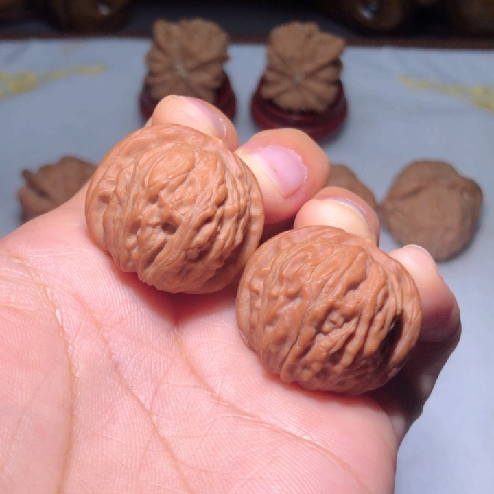 文玩核桃把件29迷你楼