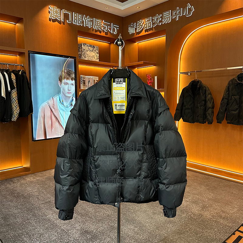 2025SS白鸭绒羽绒服【假两件夹克领】YR6059设计感加厚外套（韩）