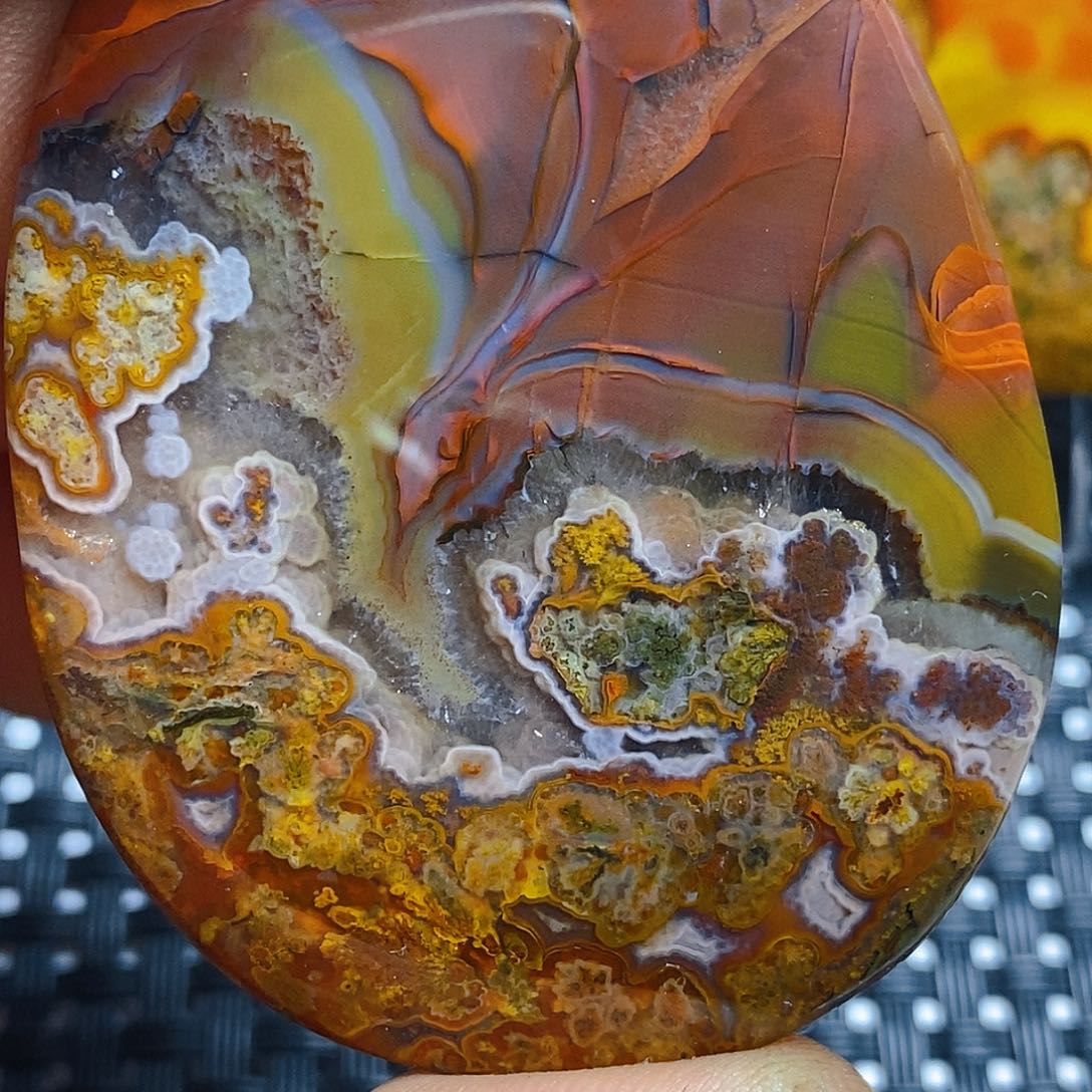 玛瑙/玉髓颈饰合金亮****3