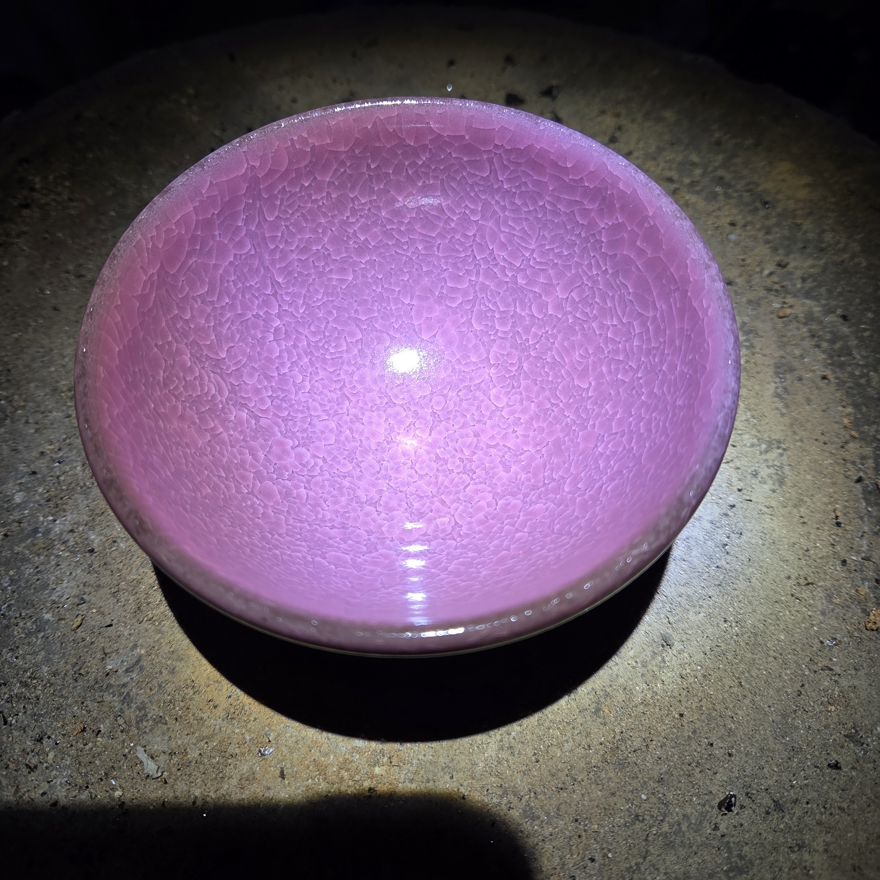 【闪购商品】桃花粉冰裂 茶盏 20