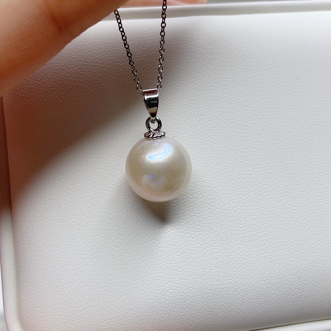 淡水珍珠吊坠(赠链)合金