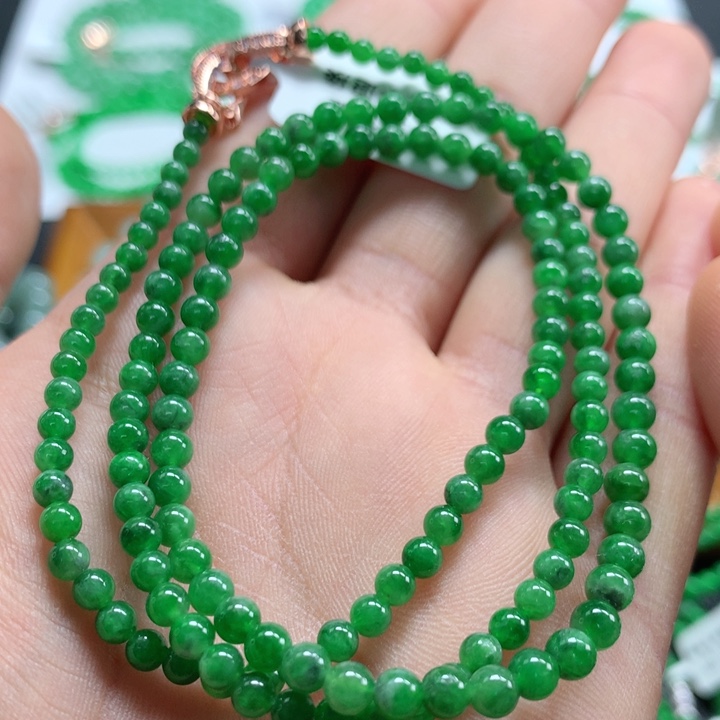 翡翠未镶嵌手链翡翠