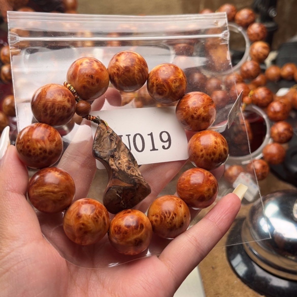 【闪购商品】柏木（崖柏）手串/手链20金刚骨料