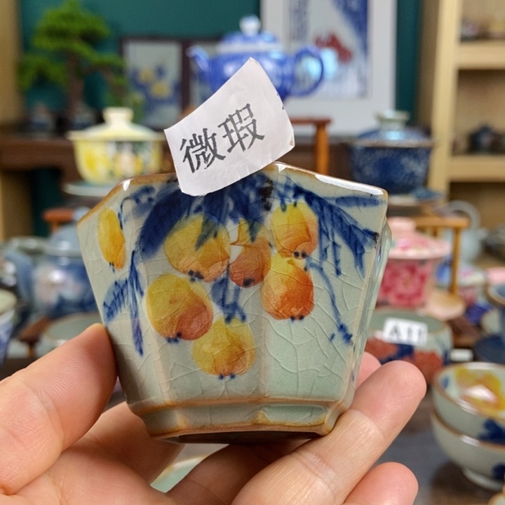 瓷片手工制作工艺精湛等特点