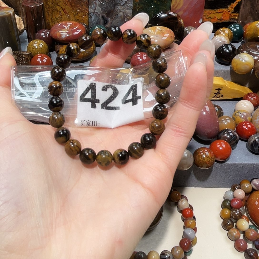 硅化玉未镶嵌天然北票硅化玉手串