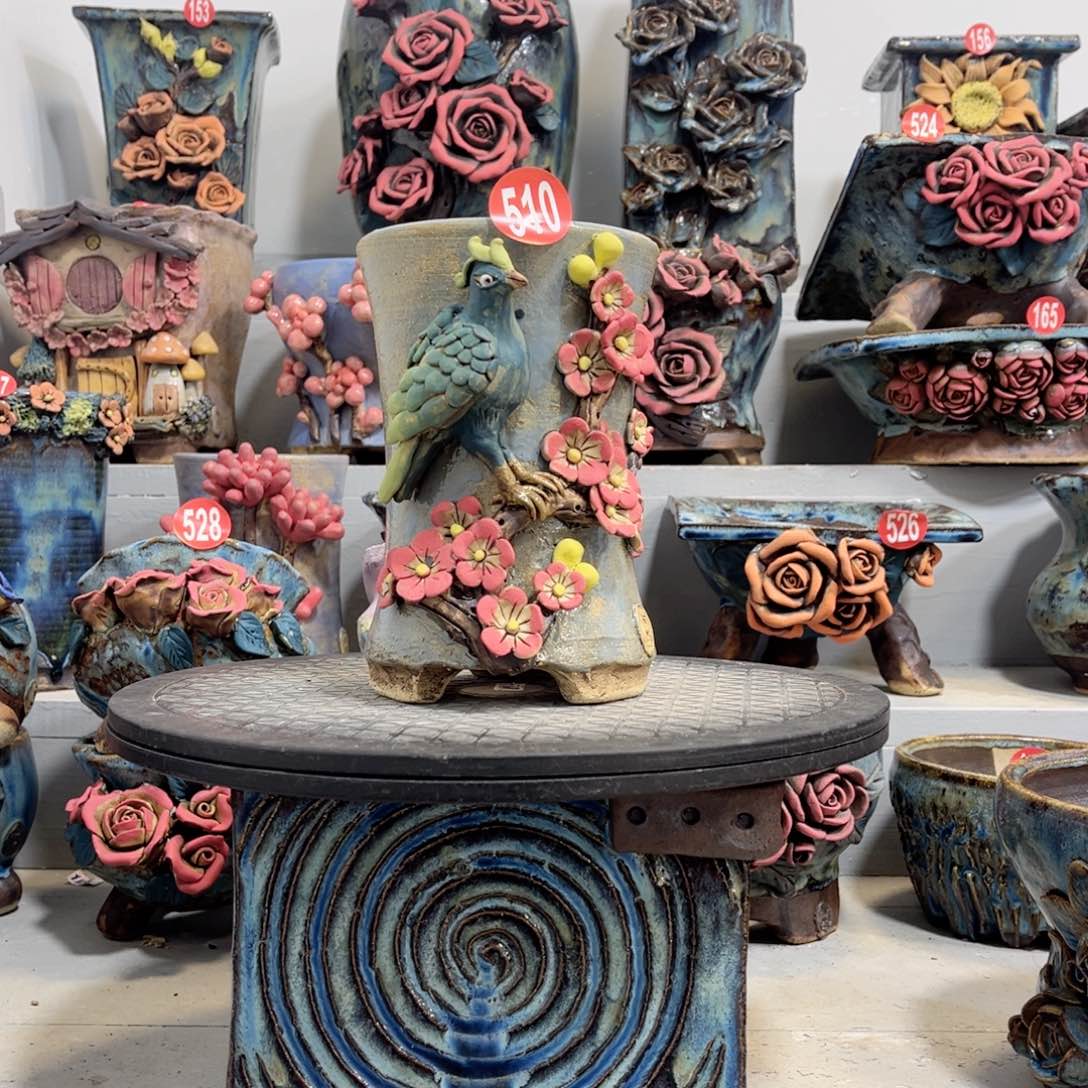 陶瓷福利510号陶然花盆