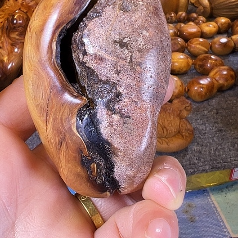 柏木（崖柏）࿐****随行摆件手把件