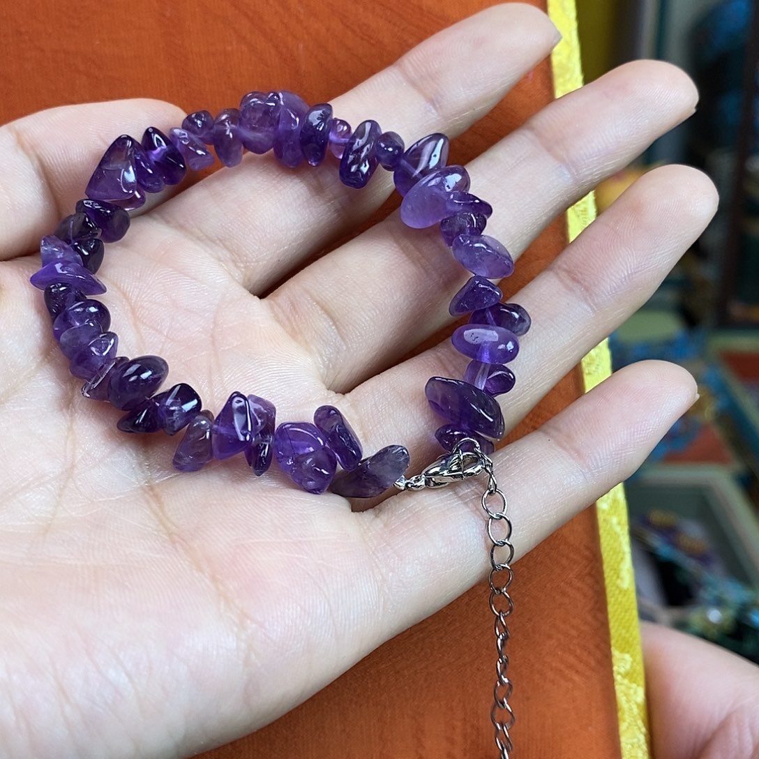 紫晶手绳未镶嵌水