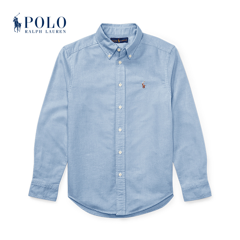 【礼盒包装】Ralph Lauren拉夫劳伦男童 经典款长袖衬衫322677133