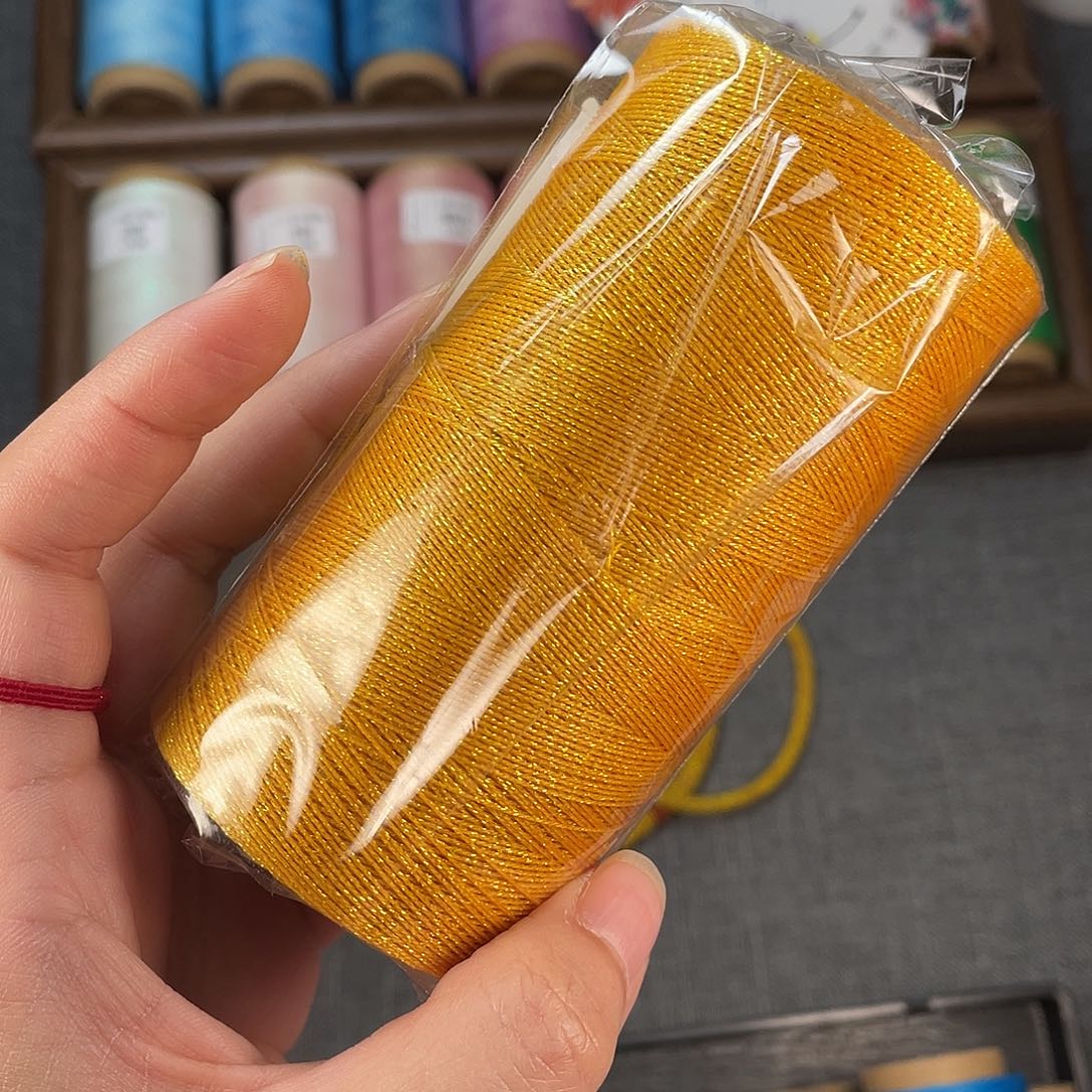 定制产品专拍春夏季手编线纯色星空手工编织蜡线棉线