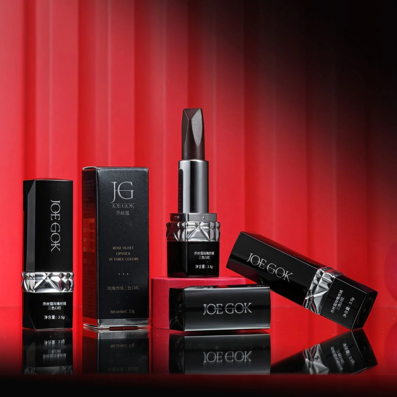 【商场专柜】玫瑰丝绒三色口红【依依】