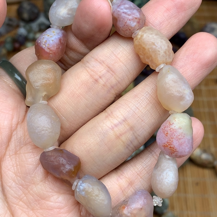 玛瑙/玉髓珠宝半成品未镶嵌z****c