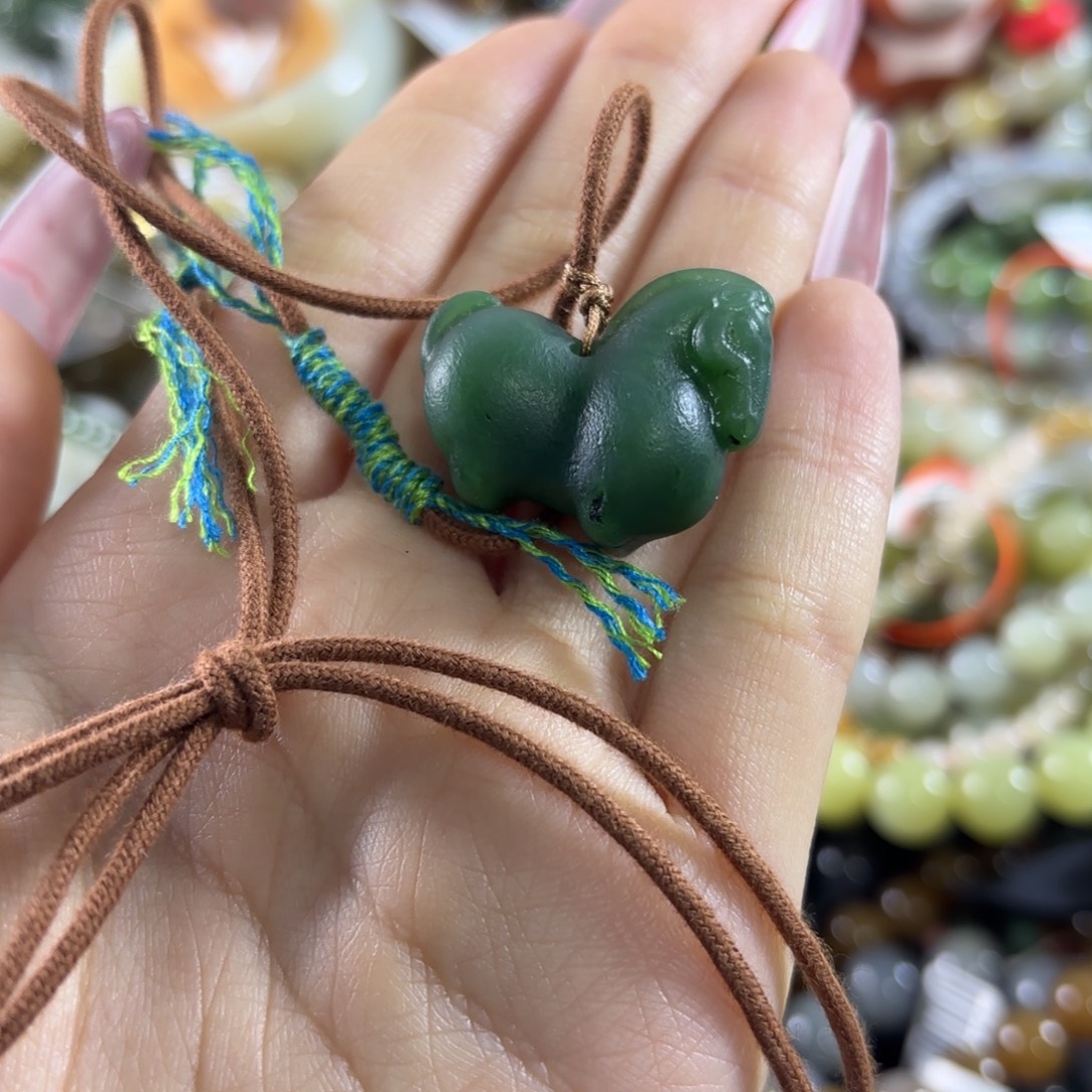 玖****和田玉未镶嵌手链115