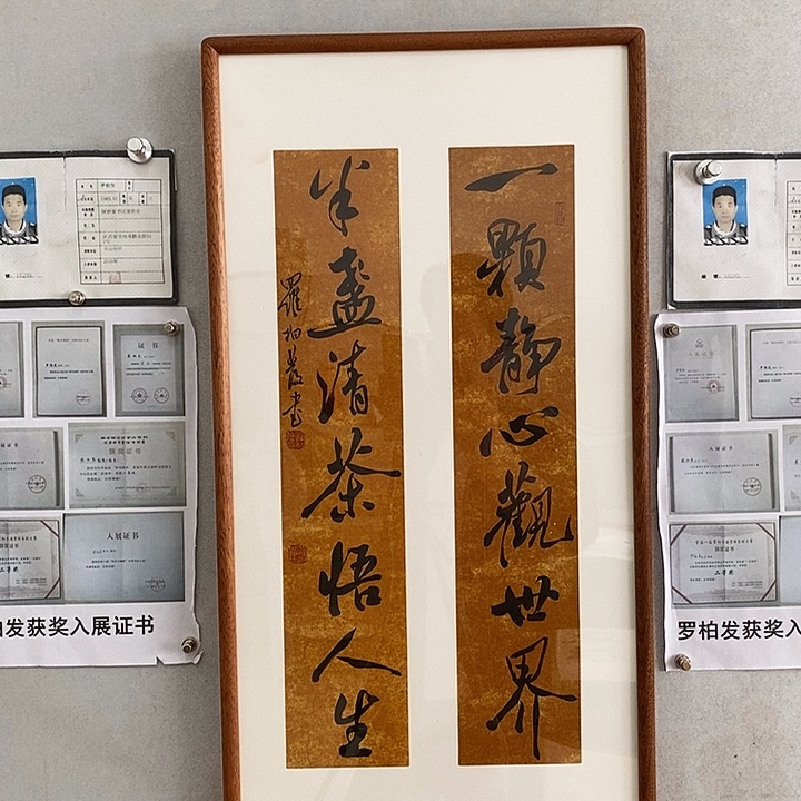 书法罗柏发老师书法作品