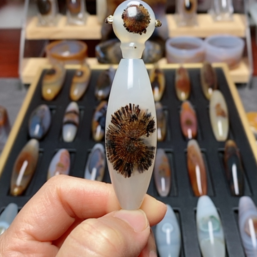 【闪购商品】玛瑙/玉髓吊坠未镶嵌