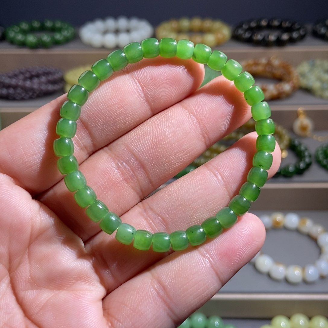 和田玉手链未镶嵌