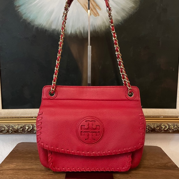 95新 TORY BURCH/汤丽柏琦 tb汤丽柏琦单肩包/008194/尺寸27*22