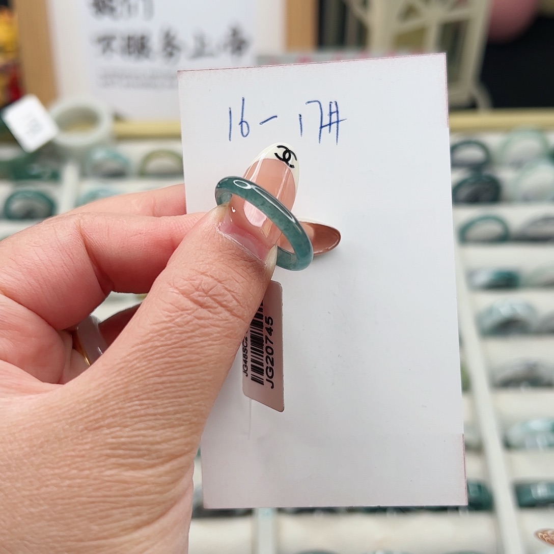 翡翠戒指未镶嵌戒指
