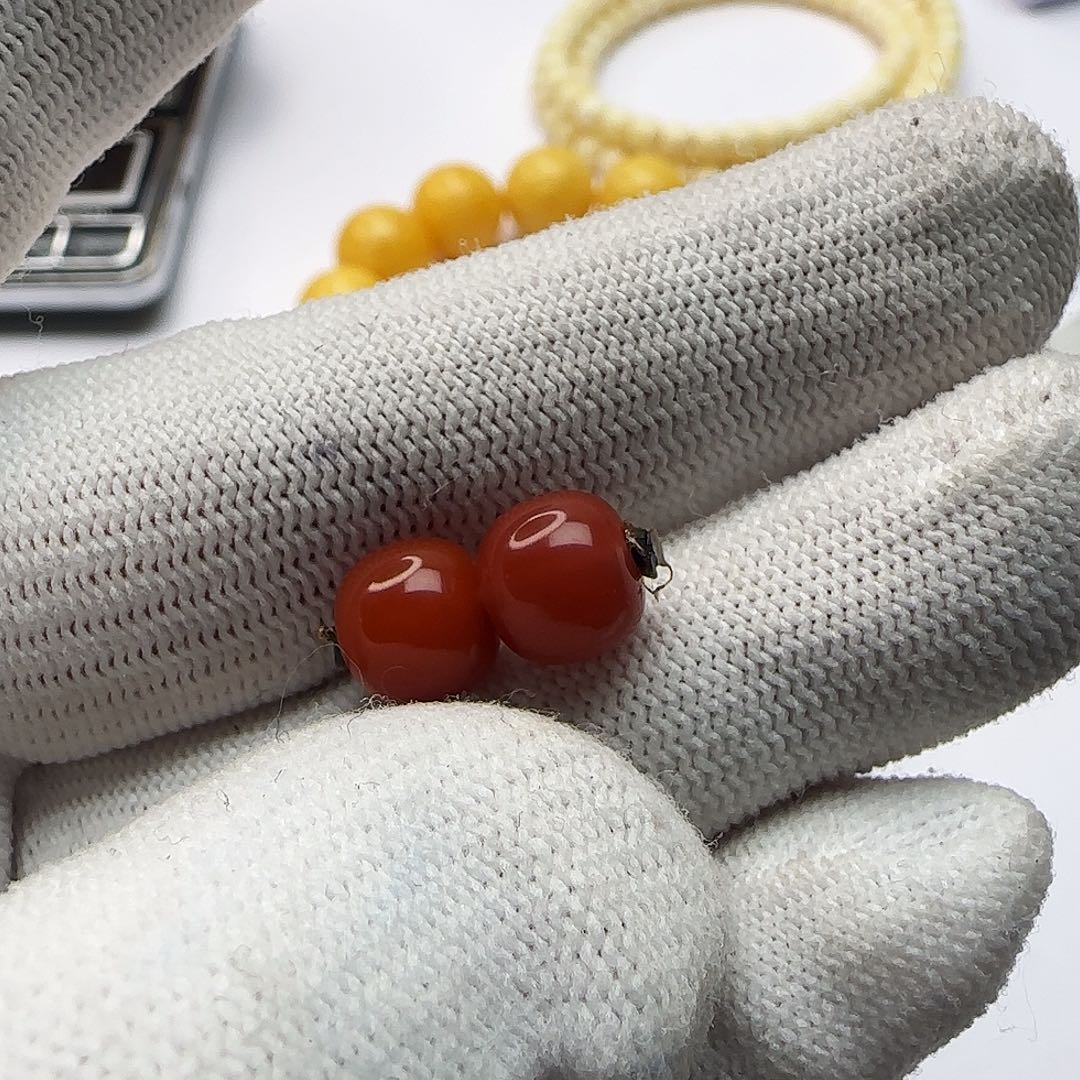 喜***晴南红玛瑙未镶嵌珠子