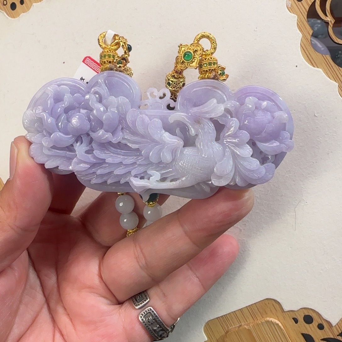 翡翠颈饰未镶嵌仿古