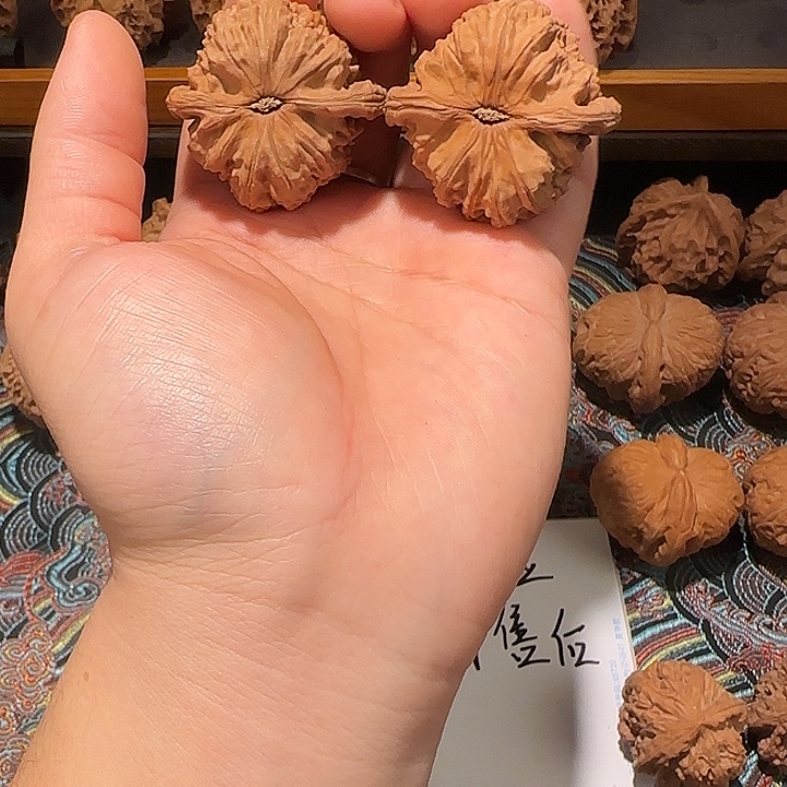 吊坠文玩核桃全品白狮子156