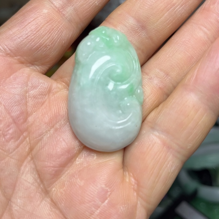 翡翠未镶嵌颈饰翡翠吊坠88888888