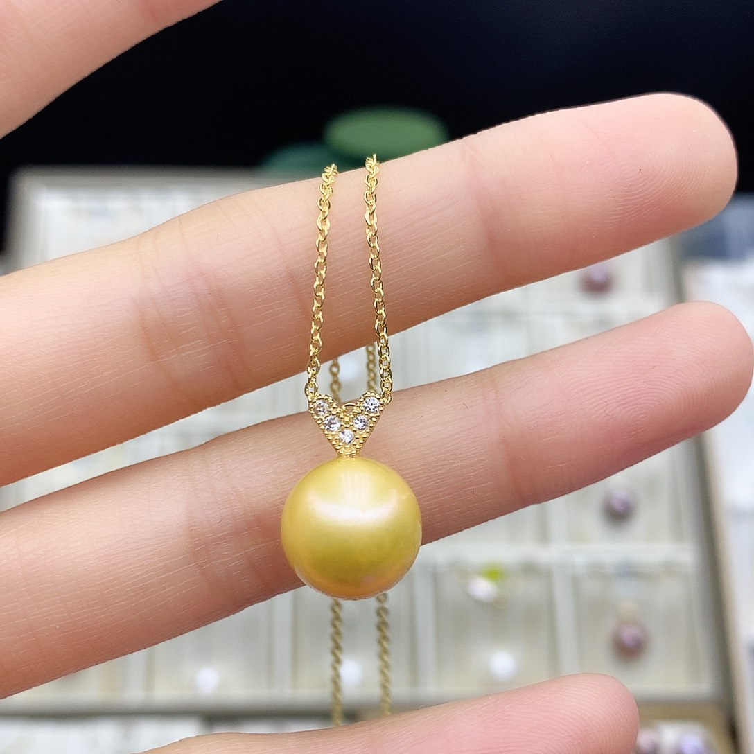 淡水珍珠颈饰合金