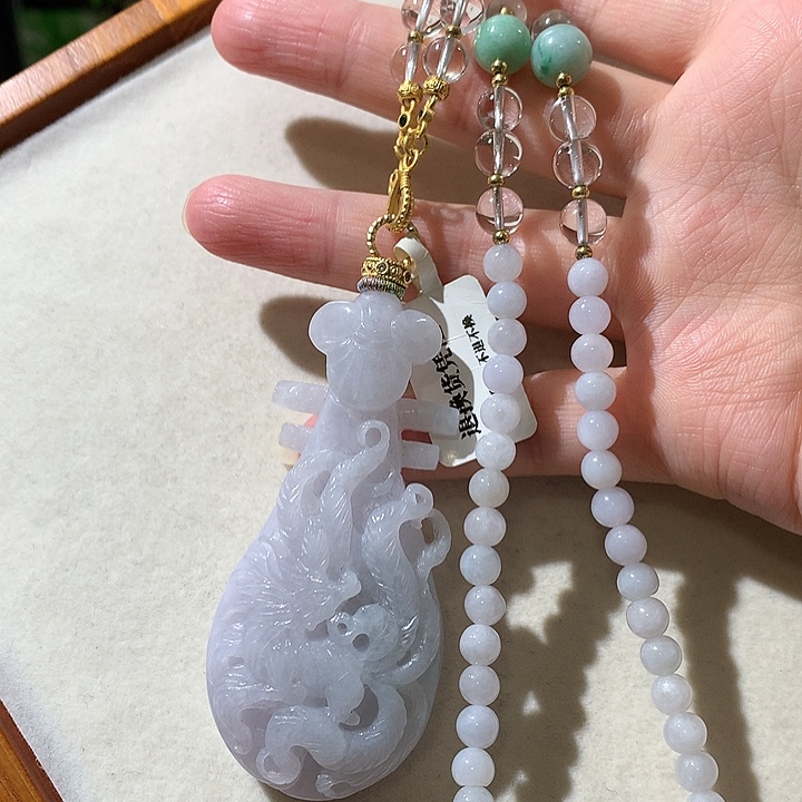 翡翠未镶嵌颈饰翡翠吊坠