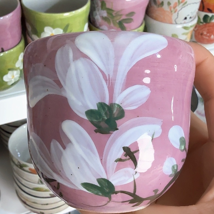 景德镇陶瓷手工手绘葫芦杯