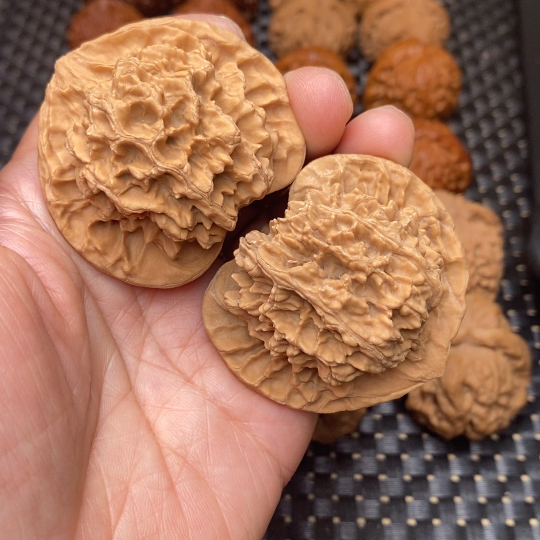 文玩核桃把件50盘龙纹