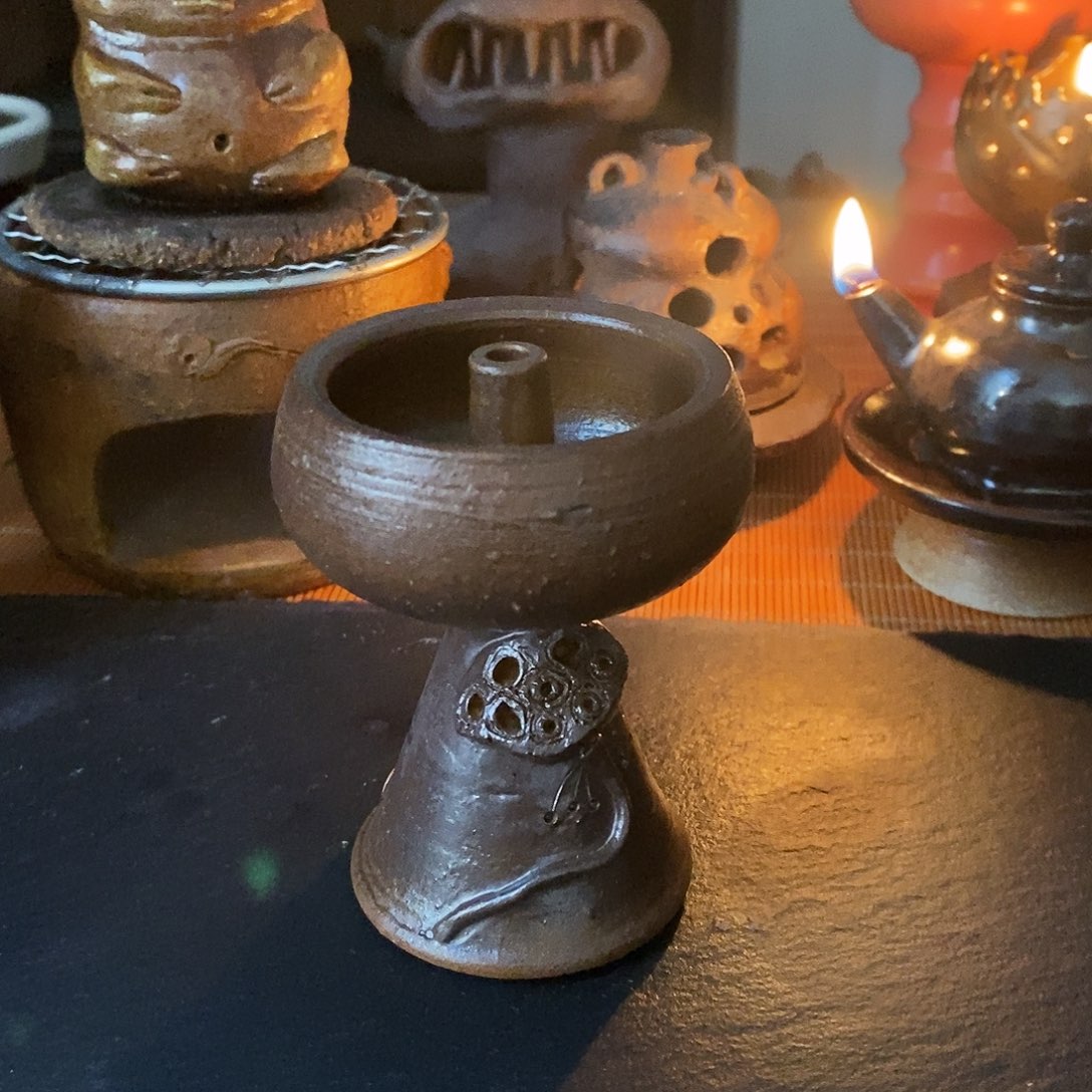 景德镇陶瓷艺术油灯