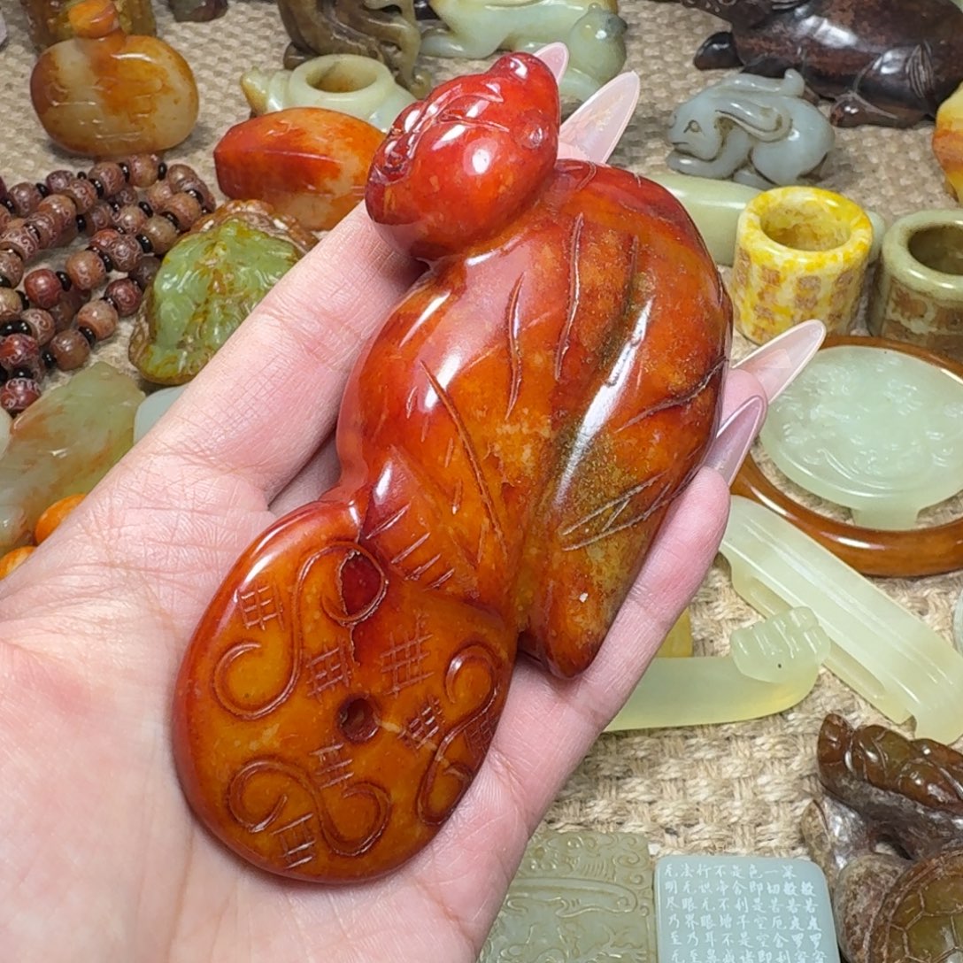 啦***白玉菩提吊坠挂件