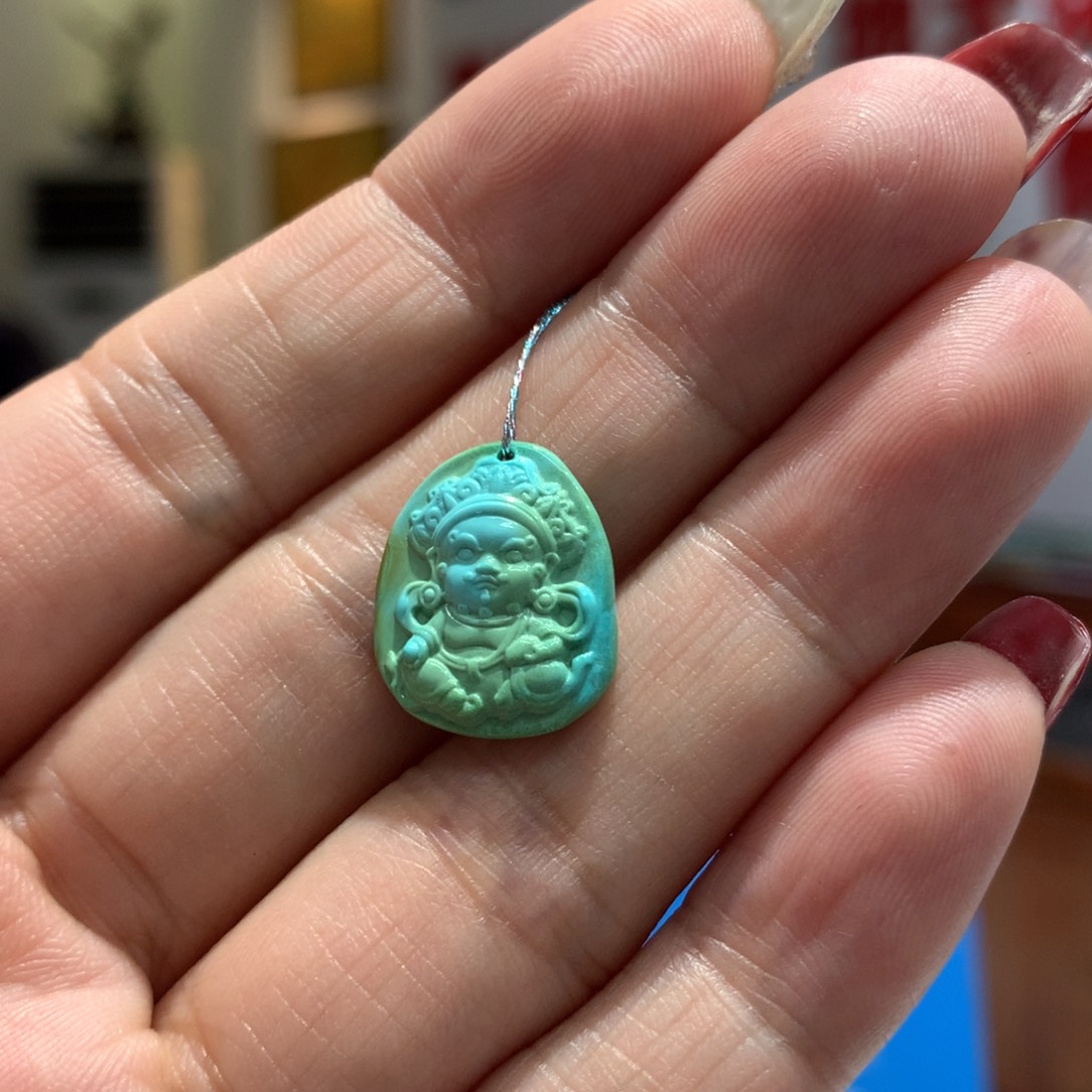 绿松石配饰未镶嵌