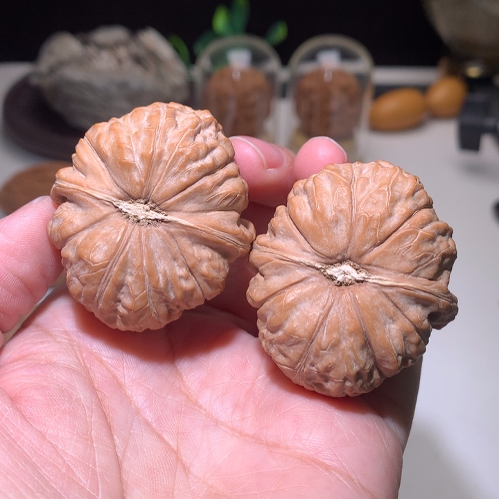 文玩核桃把件南瓜墩