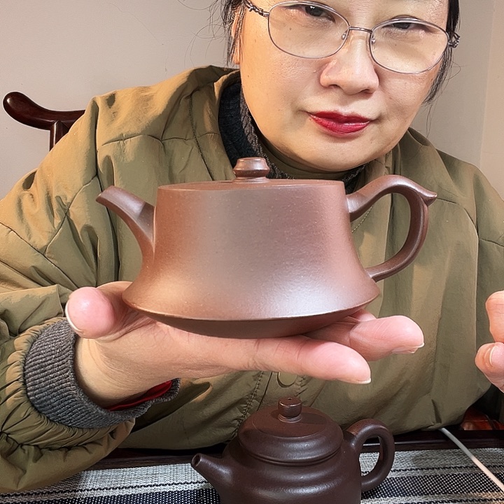 底槽青茶壶作品欣赏