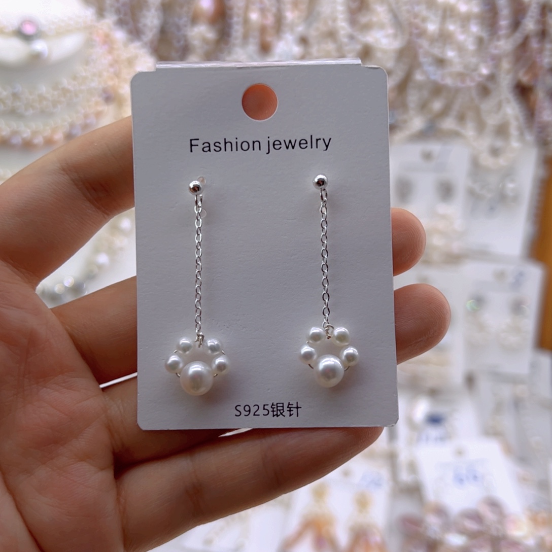 未镶嵌淡水珍珠耳饰