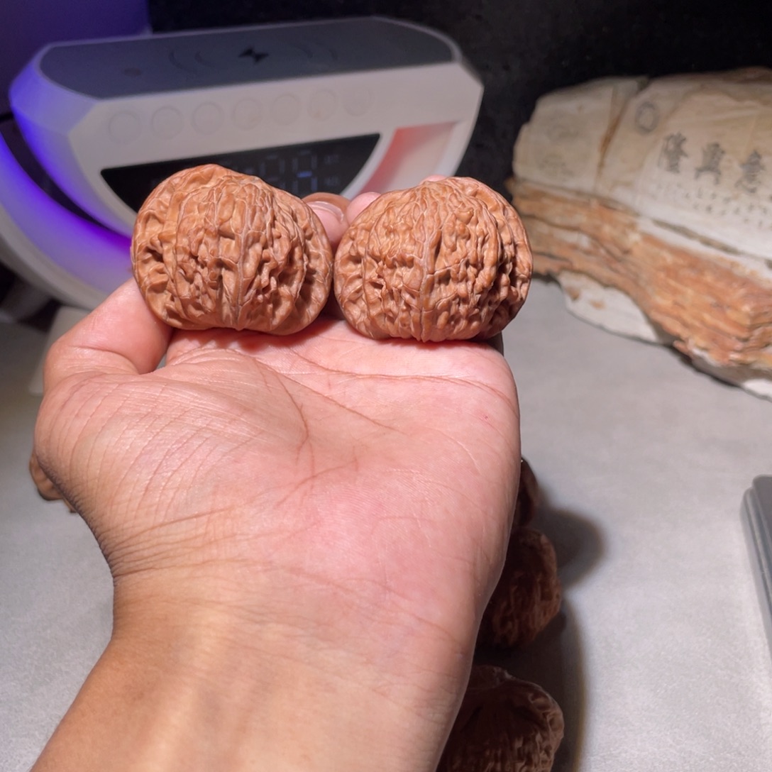 吴***森手串/手链核桃44.7尺寸全品无修蝴蝶磨