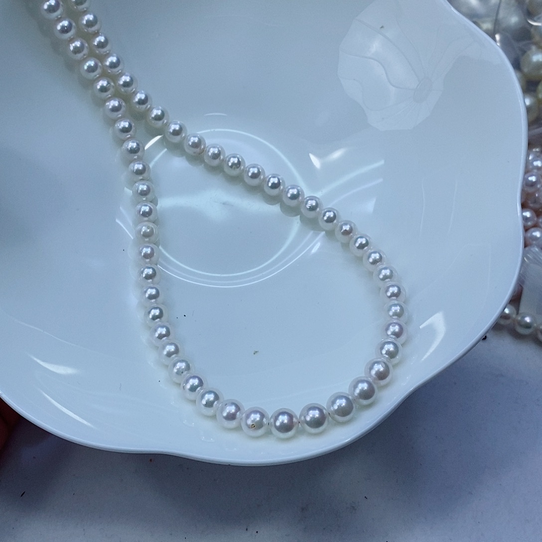 海水珍珠颈饰银S925镶嵌