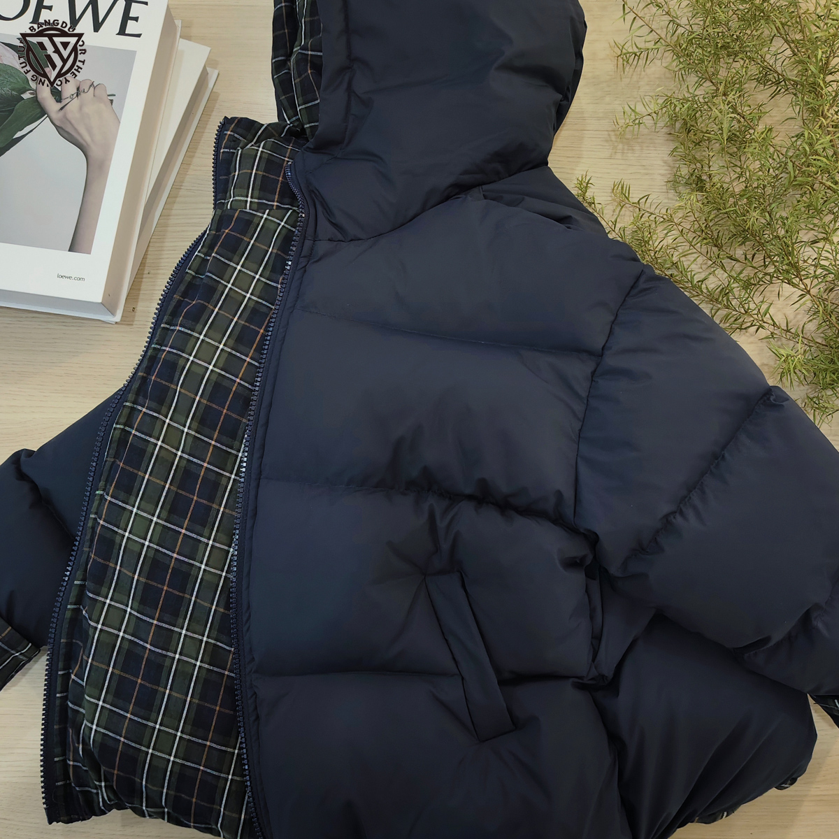 【现货48H】棒嘟优优男女童两面穿棉服冬季2025新款中大儿童外套111